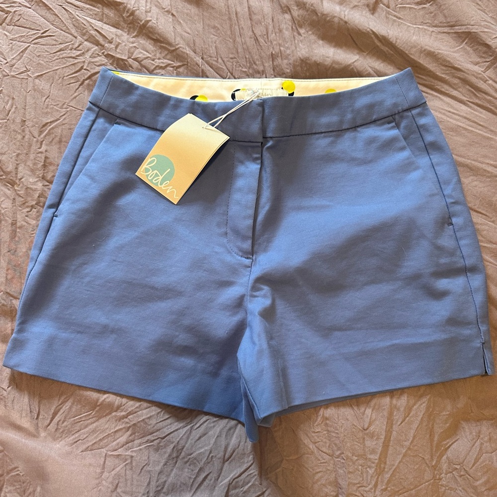 New Blue Boden Shorts